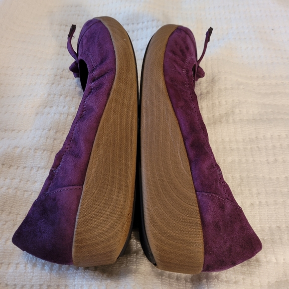 FITFLOP PURPLE BALLERINA FLAT SHOE - Picture 10 of 13